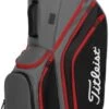 Titleist LightWeight 14 Golf Cart Bag Charcoal/Black/Red   -Cheap Titleist Store 34452
