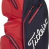 Titleist StaDry 14 Golf Cart Bag Navy/Red   -Cheap Titleist Store 34461