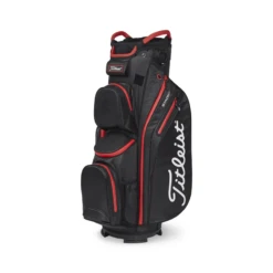 Titleist StaDry Cart 14 Bag Black/Black/Red  