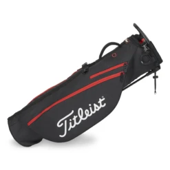 Titleist 2023 Premium Carry Bag Black/Black/Red  