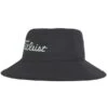 Titleist StaDry Bucket Hat Black - Grey -Cheap Titleist Store P TH20FSBHTITLEISTHATBLACKGREY L