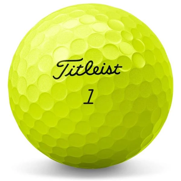 Titleist AVX Golf Balls Dozen Yellow 4 Titleist AVX Golf Balls Dozen Yellow - Image 2