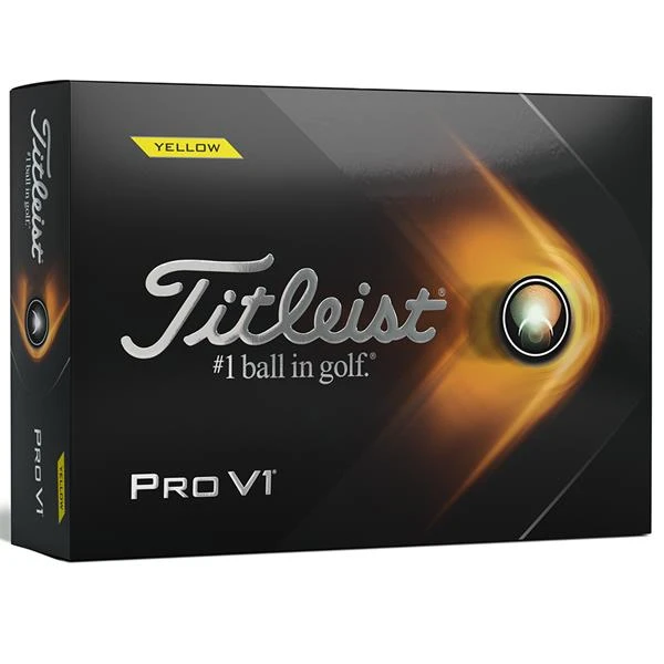 Titleist Pro V1 Golf Balls Dozen Yellow 3 Titleist Pro V1 Golf Balls Dozen Yellow