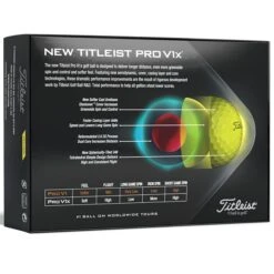 Titleist Pro V1X Golf Balls Dozen Yellow -Cheap Titleist Store T21D0102002 3 L