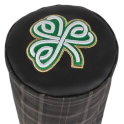Titleist Barrel Driver Headcover Black Plaid Shamrock -Cheap Titleist Store TA22BLPPHS001 2 L