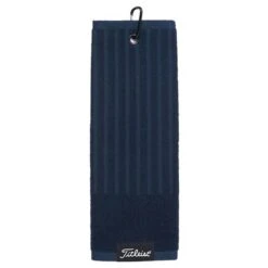 Titleist Tri Fold Cart Towel Navy