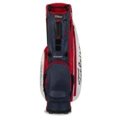 Titleist Players 4+ StaDry Stand Bag White Navy Red -Cheap Titleist Store TB21SX3009 2 L