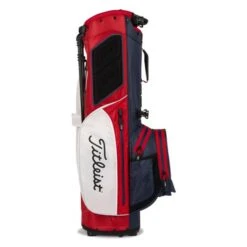 Titleist Players 4+ StaDry Stand Bag White Navy Red -Cheap Titleist Store TB21SX3009 3 L