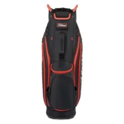 Titleist 14 Cart Bag Black Black Red -Cheap Titleist Store TB22CT6001 3 L