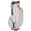 Titleist 14 Cart Bag GREY PEACH 1 Titleist 14 Cart Bag GREY PEACH -Cheap Titleist Store TB22CT6009 L