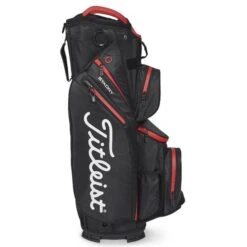 Titleist Cart 14 StaDry Bag Black Black Red -Cheap Titleist Store TB23CT9001 3 L