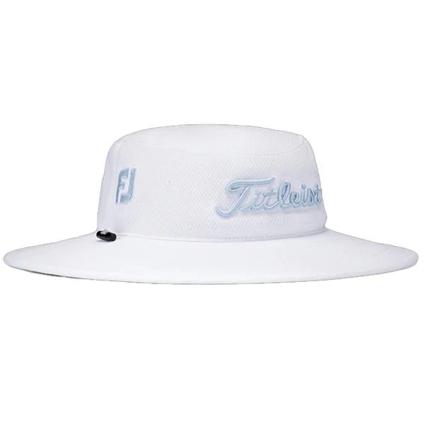 Titleist Gents Tour Aussie Hat White Sky 4 Titleist Gents Tour Aussie Hat White Sky - Image 2