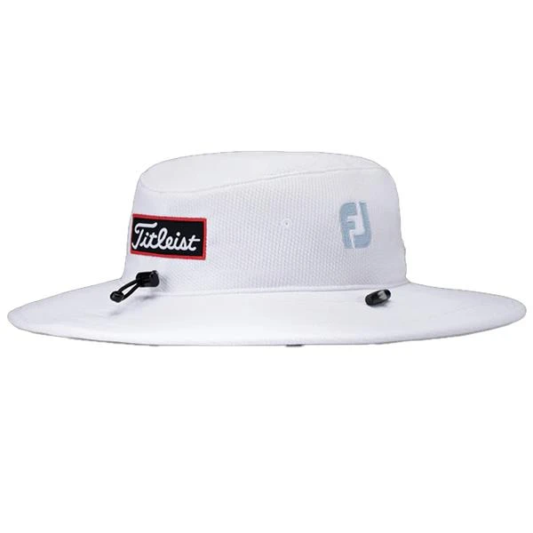 Titleist Gents Tour Aussie Hat White Sky 6 Titleist Gents Tour Aussie Hat White Sky - Image 4