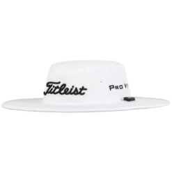 Titleist Tour Aussie Hat White - Black