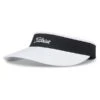 Titleist Ladies Sundrop Visor White Black -Cheap Titleist Store TH9VWSDE002 L