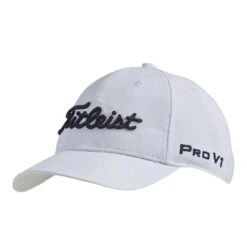 Titleist TH7AJRPE Titl Junior Cap White - Black
